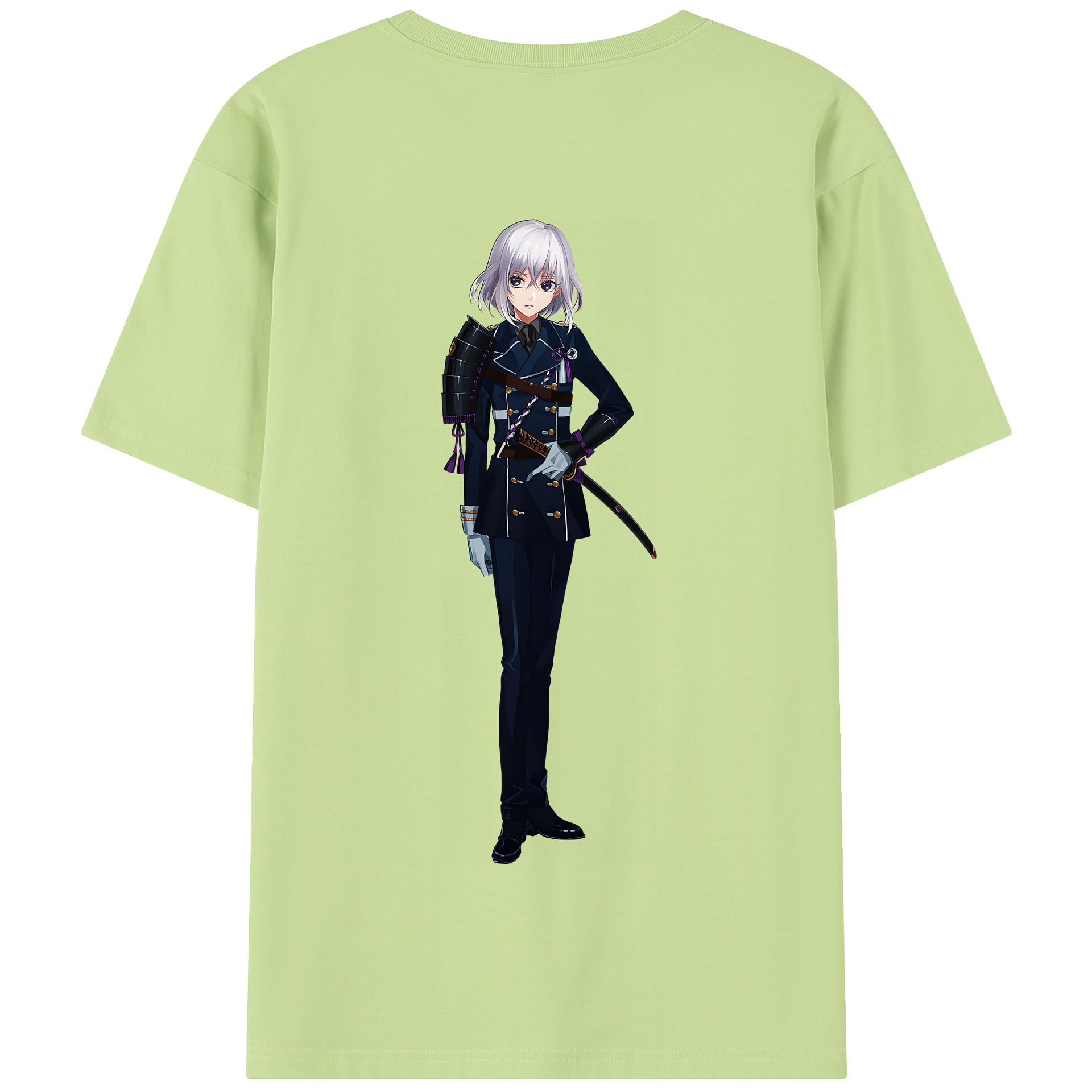 （画像用） 刀剣乱舞 Touken Ranbu 綿100％半袖Tシャツ（背面プリント）